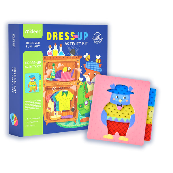 Dress Up Activity Kit | Color Pattern Matching Game